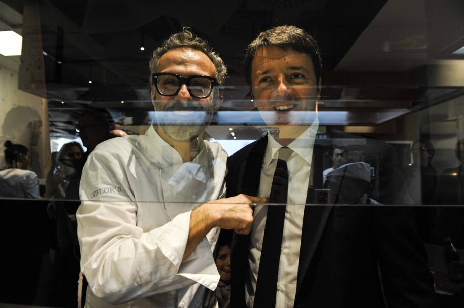 Lo Chef con Matteo Renzi
